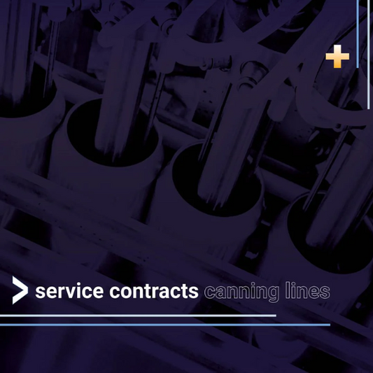 New! Service Contracts for canning lines