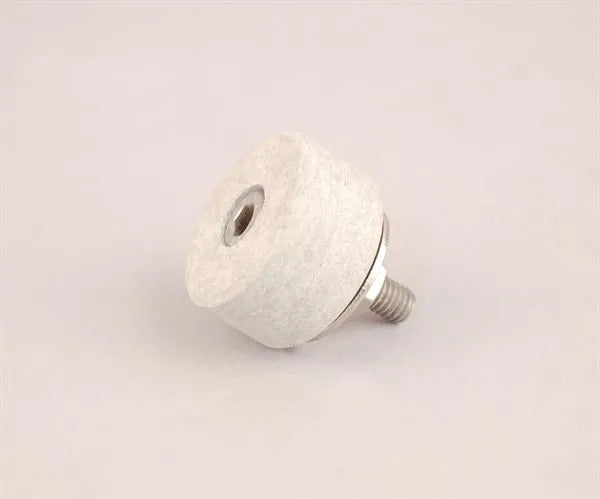 Ceramic disc for thermal head of heavy duty capsule shrinker