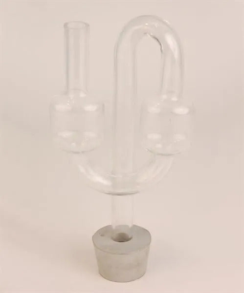 2 Chamber airlock (straight version) with bung