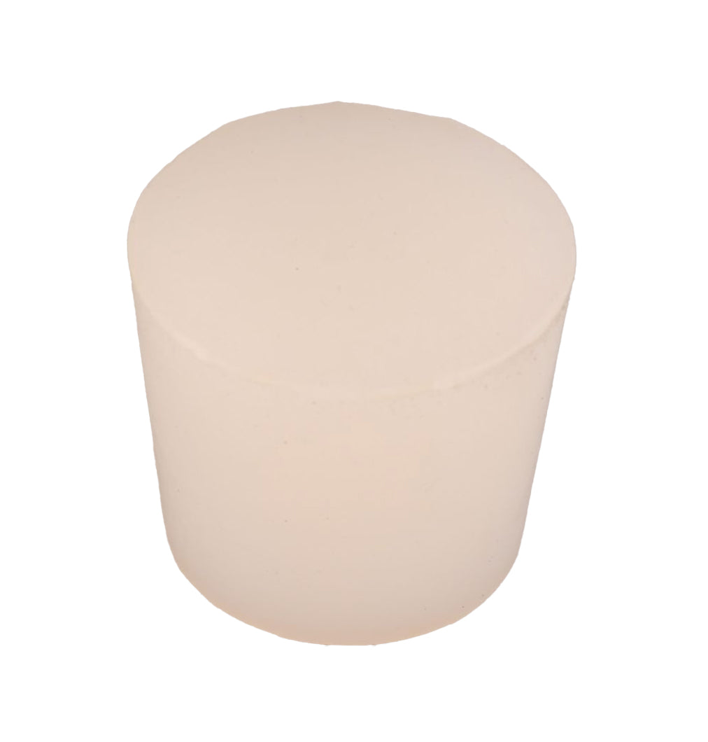 A silicone solid bung for barrels