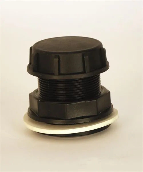 Bulkhead airlock adaptor (black)