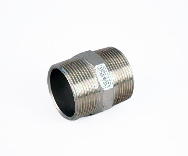 Hexagon nipples BSP male x male stainless steel