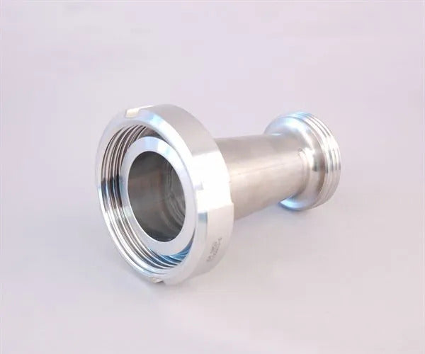 Adaptor DIN 50 female x RJT 1½" male stainless steel