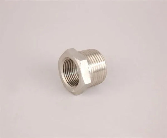 Reducing bushes BSP male x female stainless steel