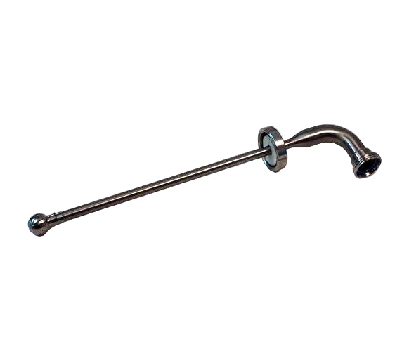 Metal Spray ball lance on a white background