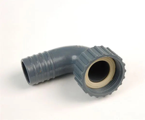 Hosetails BSP female 90° polypropylene