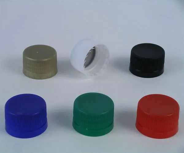 Plastic MCA2 tamper evident screw caps