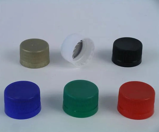 Plastic MCA2 tamper evident screw caps