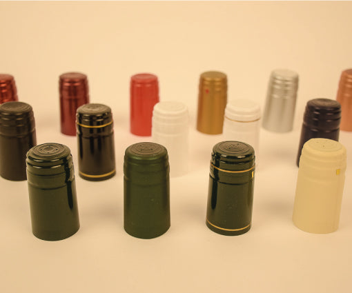PVC shrink capsules for wine bottles