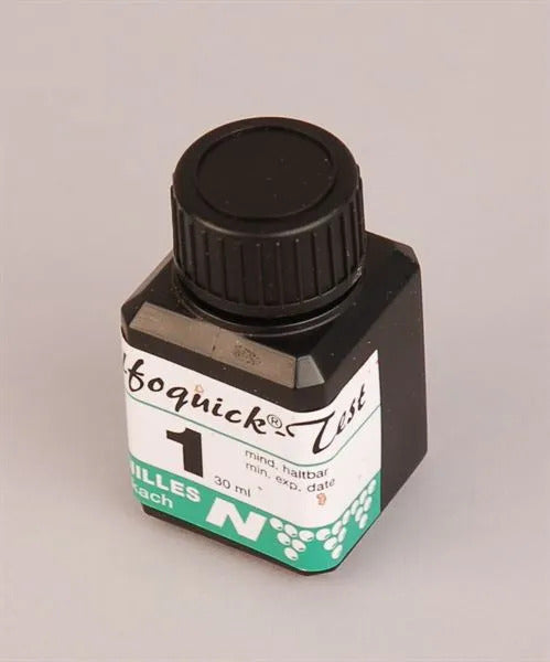 Individual reagent solutions for Sulfoquick test
