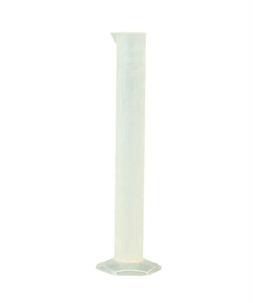 Polypropylene 100ml hydrometer jar with 10ml gradations