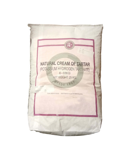 Cream of Tartar 25kg