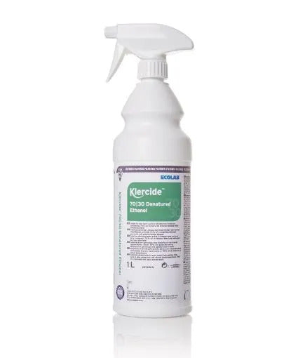 Klercide 70/30 alcohol blend disinfectant 1 litre