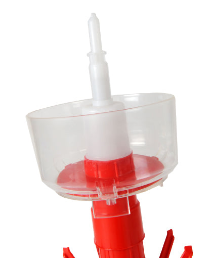 Bottle rinser/steriliser