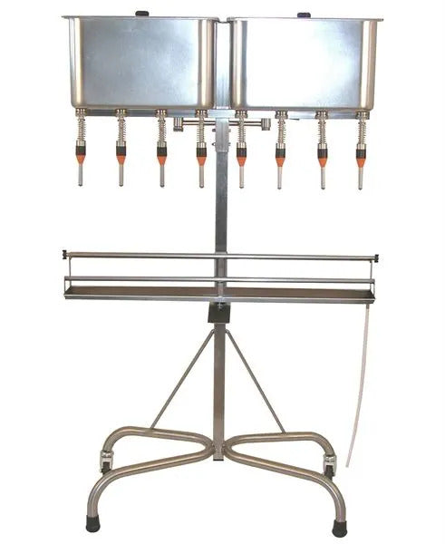 8 head gravity filler