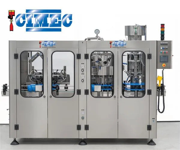 CIMEC automatic bottle filling lines