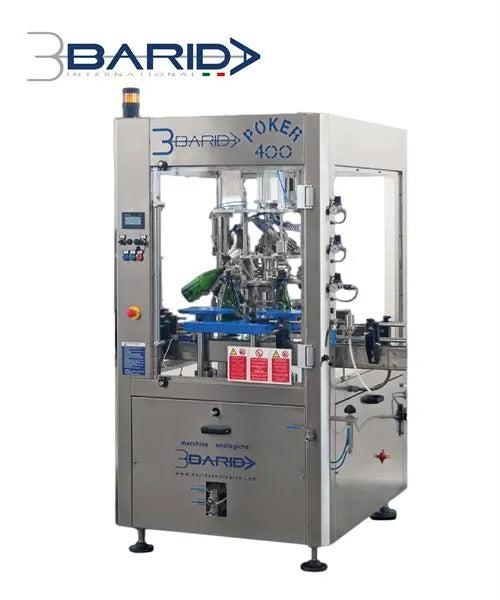 Barida Poker 400 disgorging, dosing & topping up monobloc / tribloc (with corking/muzzling)