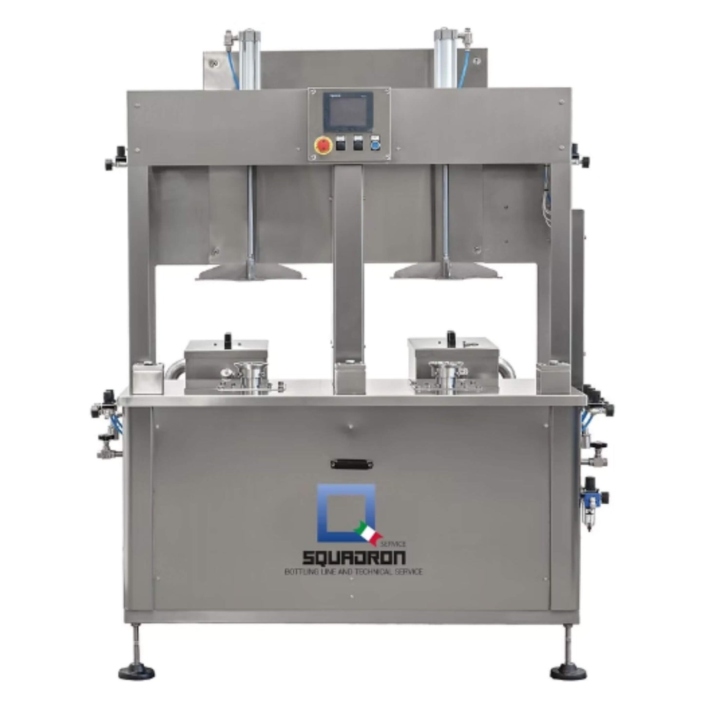 Squadron Easykeg keg washer and filling machine on a white background.