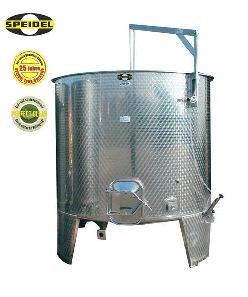 Speidel FO-M variable capacity red wine tanks