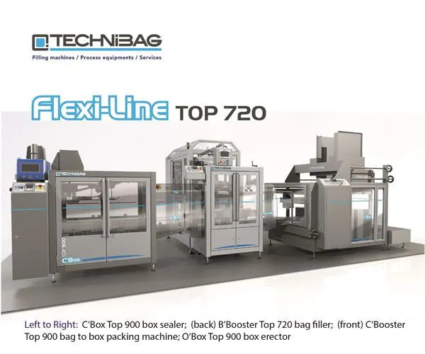 Technibag Flexi-line automatic bag in box complete line
