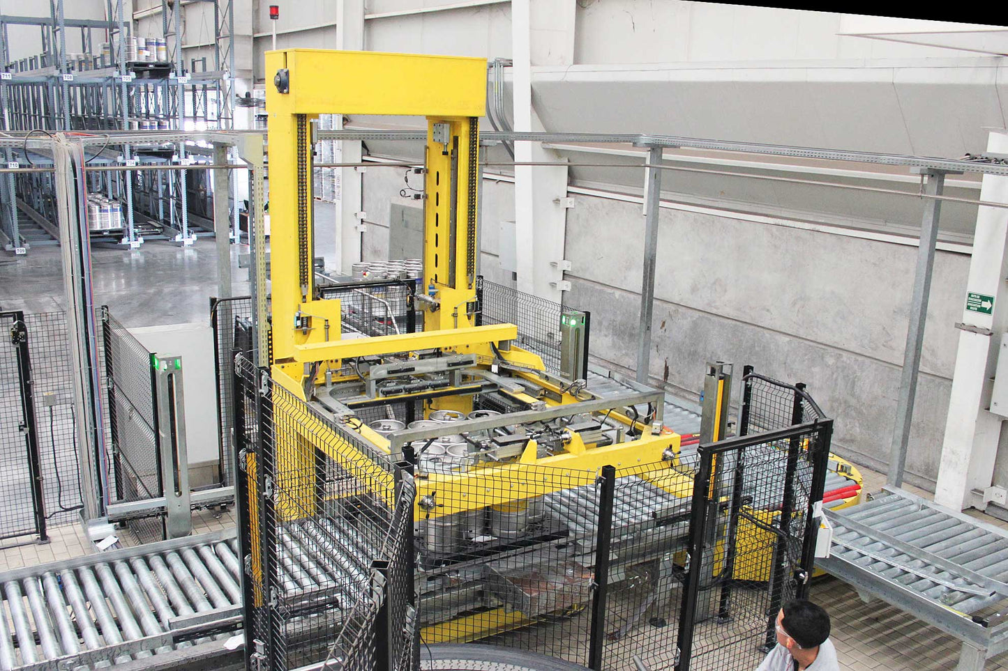 Comac Pallet Centering Devices