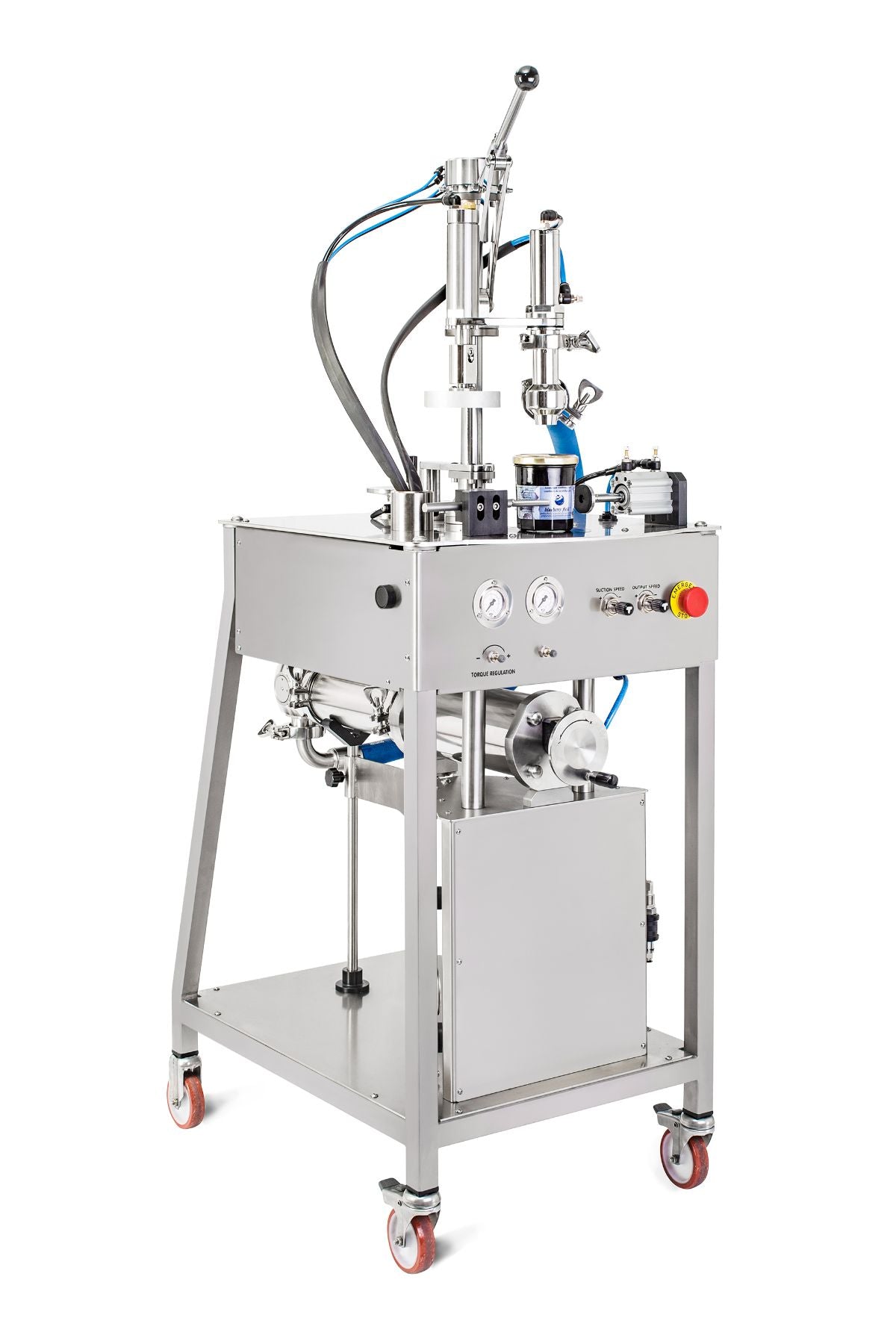 Tenco Jarselite semi-automatic filler and capper