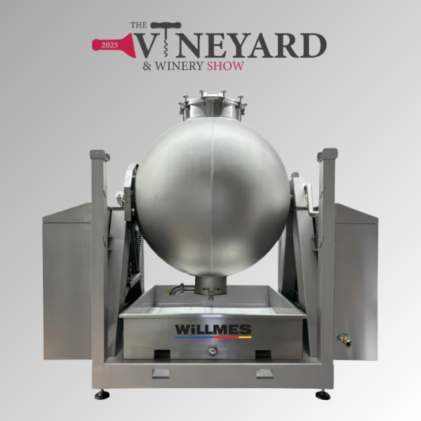 Showcasing The WillMES Sphera Press at The Vineyard & Winery Show 2025