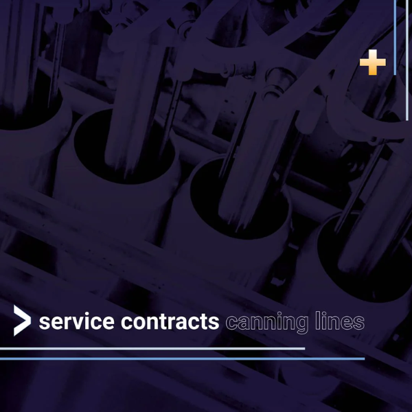New! Service Contracts for canning lines