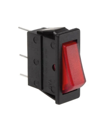 Rocker switch for bench model capsule shrinker