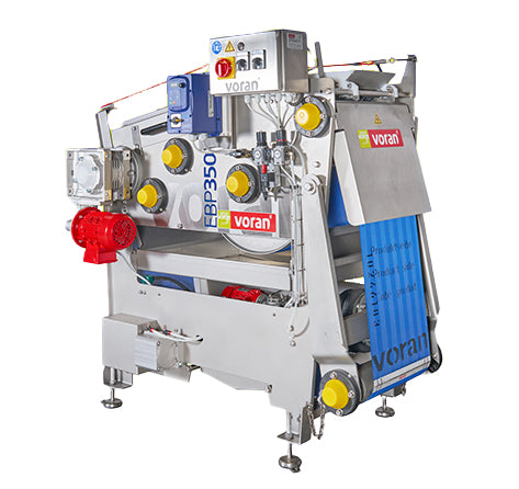Voran EBP350 machine with visible branding on a white background