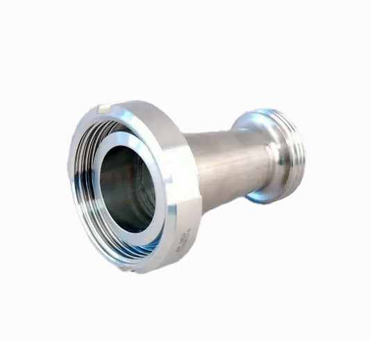 Adaptor DIN 50 female x RJT 1½" male stainless steel