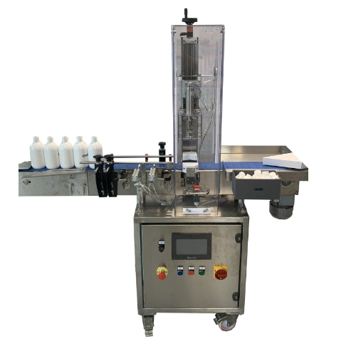 CM3 Capper on Conveyor Belt