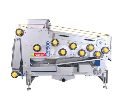A Voran EBP500 belt press on a white background.