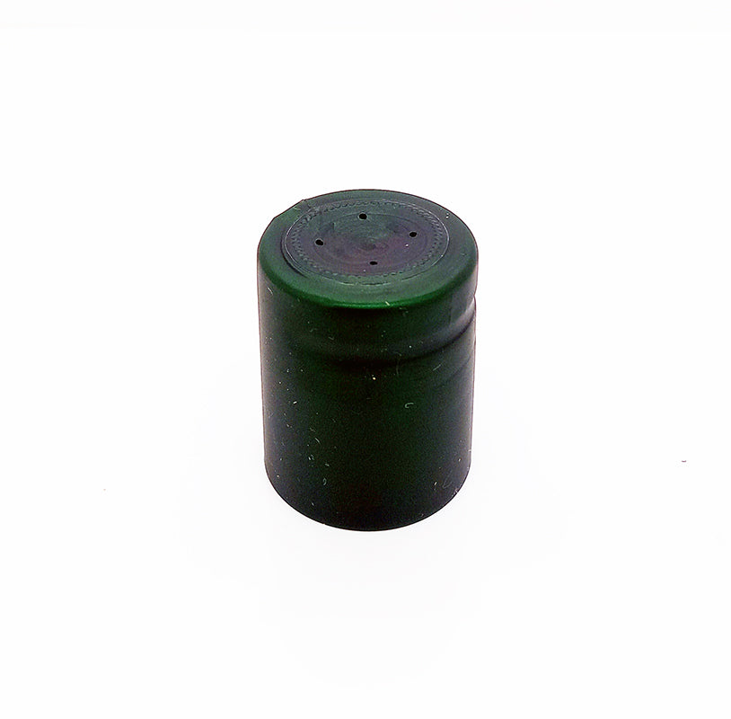 Dark Green PVC shrink capsule for MCA2 capped 250ml bottles