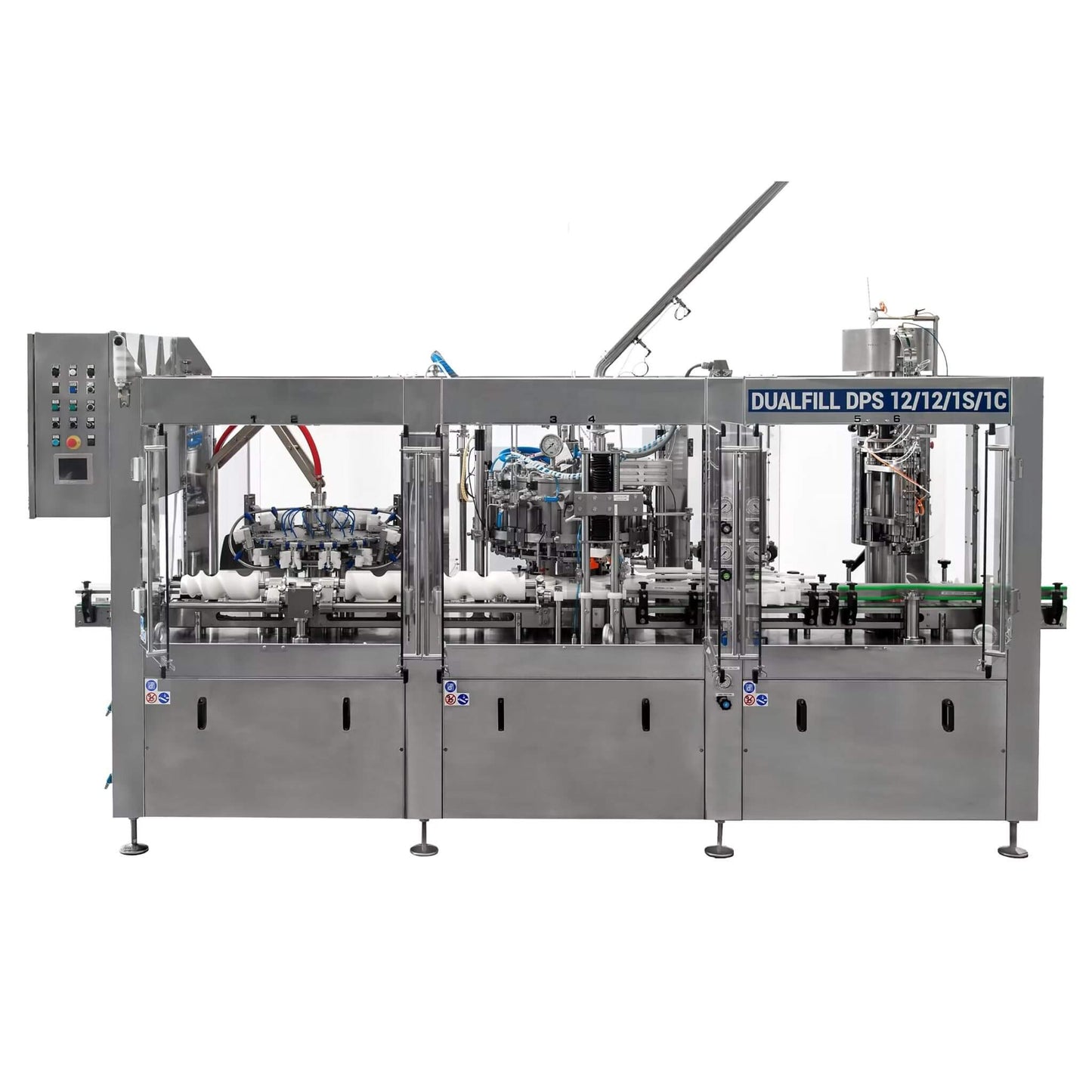 Eurostar Dualfill DPS filling machine on a white background.