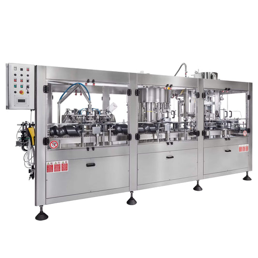 Eurostar MEC LD large formats filling machine on a white background.