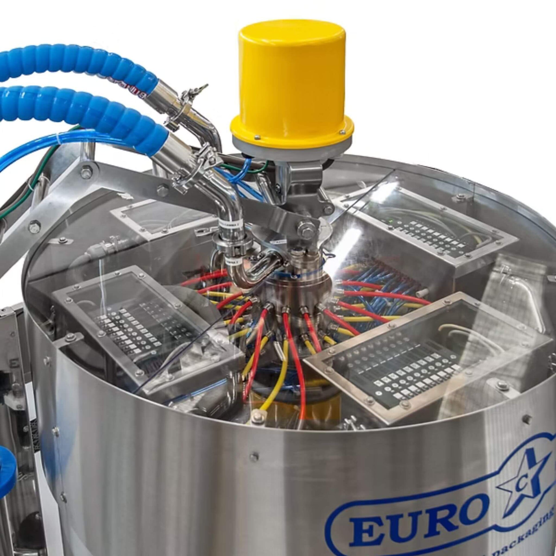 Eurostar Maxima Electropneumatic filling machine close up.