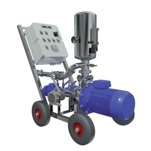 Juclas Easyfloat Discontinuous Mini Flotation Unit used to achieve the desired level of turbidity in real time.
