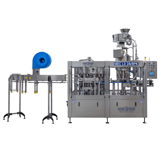 Eurostar MEC LD filling machine on a white background.