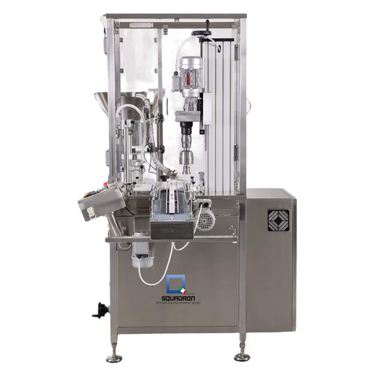 Squadron VOL 2.1 filling machine on a white background.