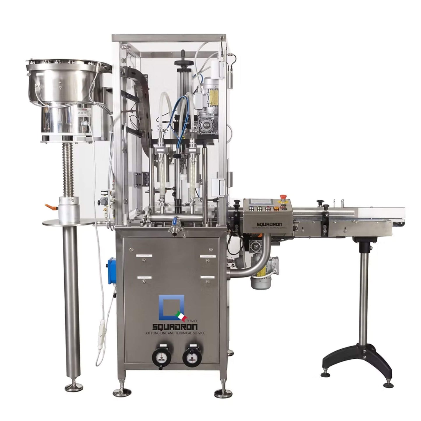 Squadron VOL 4.1 filling machine on a white background.
