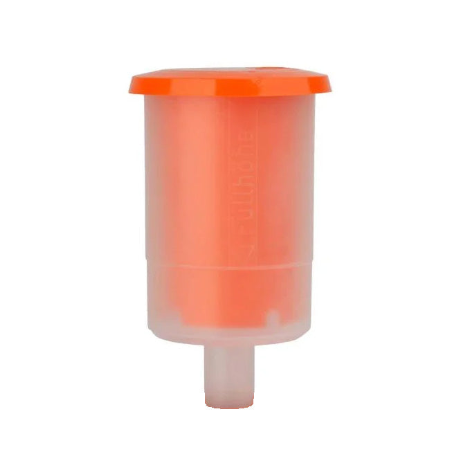 Cylinder airlock with tapered stem